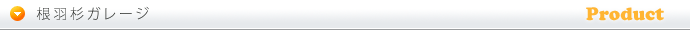 根羽杉ガレージ（車庫）